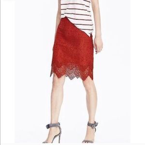 Banana Republic Lace skirt